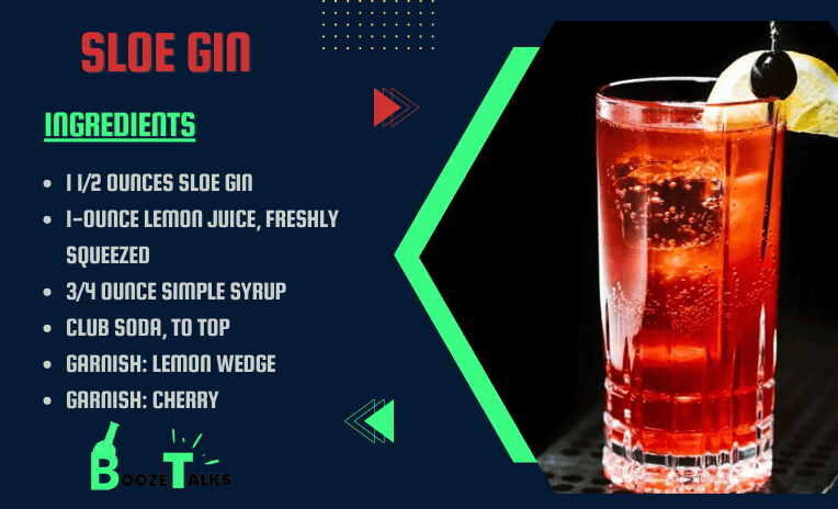 Sloe Gin Cocktail Recipe