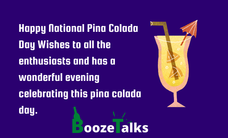 National Pina Colada Day Wishes, Quotes, Messages, Captions, Greetings