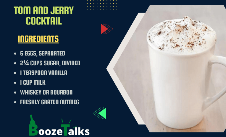 Tom and Jerry Cocktail Recipe 