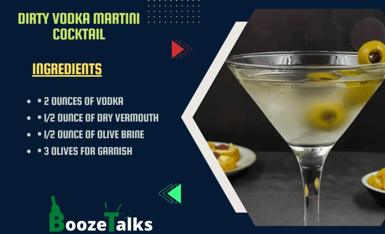Dirty Vodka Martini Recipe - The Perfect Cocktail For Any Occasion!