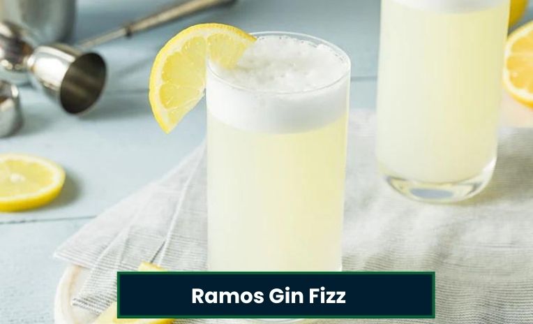 Beyond the Egg White: The Flavors of the Ramos Gin Fizz