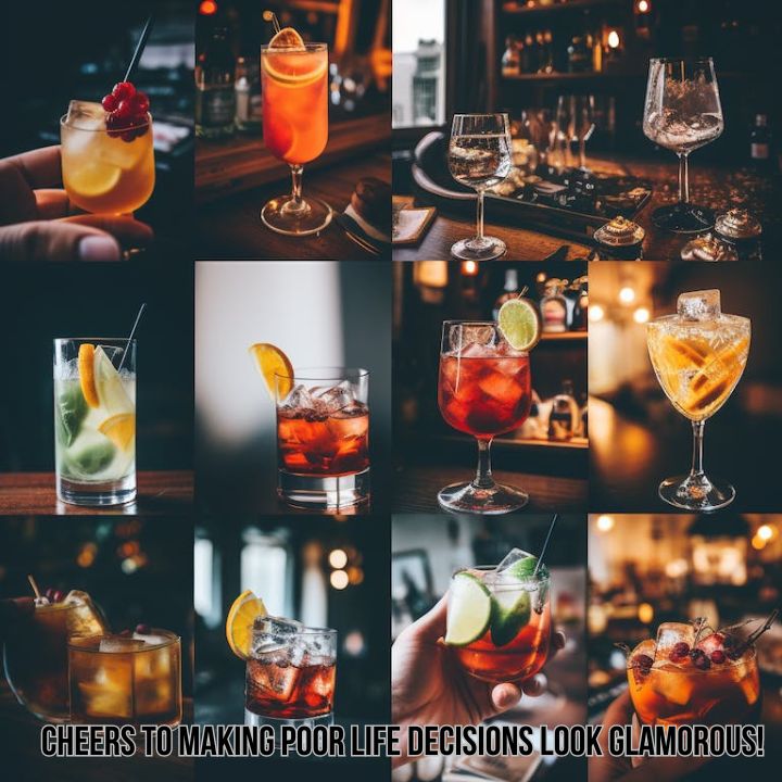 Alcohol Captions for Instagram